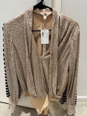 Simkhai sequin shirt